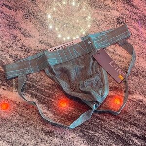 C-IN2 Men's Zen Collection Gray Jockstrap Deadstock NWT!